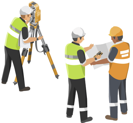 建設現場のイラスト